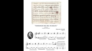 Domenico Scarlatti 16851757 quotFandango del Sig Scarlatequot K Deest [upl. by Stanfill]