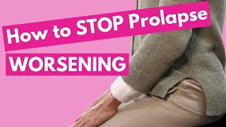 Kegels that STOP Prolapse Worsening  Beginners Guide to Prolapse Repair Exercises [upl. by Assenej]