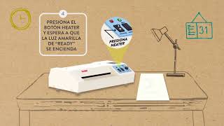 TUTORIAL  LAMINADORA DE DOC MODELO LM330 13quot [upl. by Lali244]