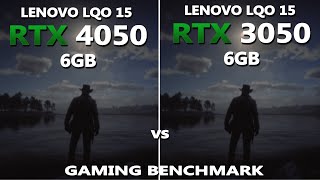 RTX 3050 6GB vs RTX 4050 6GB Gaming Benchmark Test  Lenovo LOQ 15 Gaming Test  Which is Better [upl. by Ashjian]