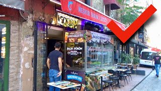 【Fish Wrap】Unbelievable Turkish Fish Wrap A Taste of Sokak Lezzeti [upl. by Lepine]