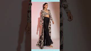 Stylish and new trending dress look😱😱 bollywood style dressdressbollywood fashion [upl. by Yrelbmik]