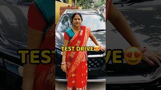 New Car Ka Test Drive😍😍 shorts vlog minivlog car trending [upl. by Higginson]