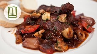 Rezept Coq au vin  Hahn in Wein  Geflügelgericht chefkoch [upl. by Ilwain99]