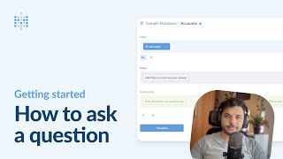 How to ask a question in the query builder  Getting started with Metabase [upl. by Cathey]