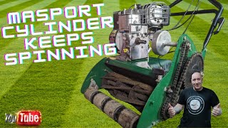 Massport Olympic Cylinder Mower  Clutch Problem or Carburetor Issue [upl. by Anilrats411]