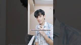 One Call Away Cover 🤙☎️ onecallaway charlieputh singing cover [upl. by Oulman206]