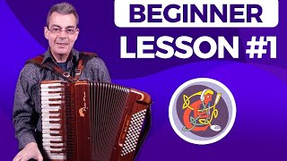 Irish Accordion Lesson 1  The Basics Learn With Alan Kelly [upl. by Lunnete294]