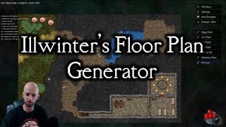 Lets Try Illwinters Floorplan Generator An RPG Mapping Application [upl. by Corinna907]