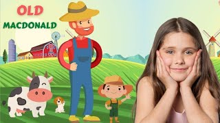 Old MacDonald Had A Farm  2D Animation English Nursery Rhymes amp Songs for childrennurseryrhymes [upl. by Nilhsa]