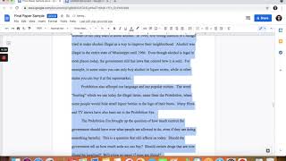 Research Paper  Double Spacing Margins Fonts and Word Count [upl. by Nhguav]