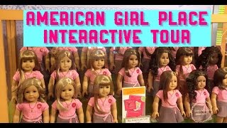 Tour The Entire American Girl Doll Store [upl. by Sivie618]