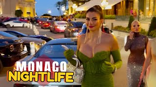 MONACO LUXURIOUS RICH LADIES NIGHTLIFE amp MONACO SUPER CARS [upl. by Laval]