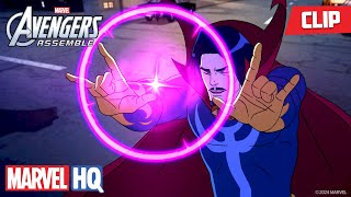 The Avengers help Doctor Strange on Halloween 🎃  Avengers Assemble [upl. by Solon]