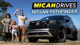 Nissan Pathfinder  3Row Family SUV Review [upl. by Yeblehs]