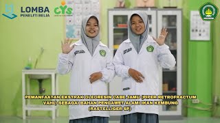 Pemanfaatan Ekstrak Oleoresin Cabe Jamu sebagai Bahan Pengawet AlamiFauziyah Rifda DavinaLS [upl. by Nosretep]