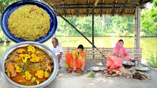 ফুলকপি দিয়ে আমেরিকান রুইমাছের লাল ঝোল আর বরবটি ভর্তা রান্না করলাম সাথে খাওয়া দাওয়া  fish curry [upl. by Airenahs]