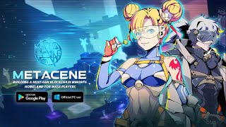 Metacene Gameplay  NFT MMORPG Android amp PC [upl. by Eceinwahs]