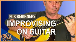 3 Easy Steps to Improvising on Guitar for Beginners [upl. by Vladimir]