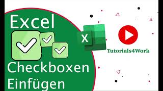 Excel Checkbox in Zelle einfügen mit bedingter Formatierung [upl. by Manoff]