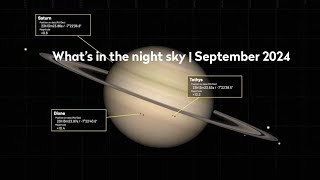 Whats in the night sky September 2024 [upl. by Latoniah697]