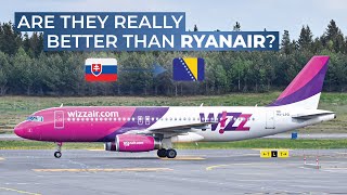 TRIPREPORT  WizzAir ECONOMY  Bratislava  Tuzla  Airbus A320 [upl. by Gnak]