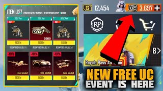 Get Free 100300600 UC  New Golden Pop Is Here  Free UC Event  PUBGM [upl. by Stevana454]