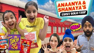 Anaanya amp Shanaya’s First Solo Trip  RS 1313 VLOGS  Ramneek Singh 1313 [upl. by Harlan]