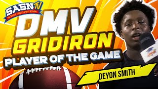 DMV Gridiron Interviews Running Back Deyon Smith [upl. by Gerdi]