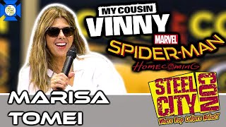 SPIDERMAN Marisa Tomei Panel – Steel City Con August 2023 [upl. by Midian]