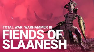 Fiends of Slaanesh Unit Spotlight  Total War WARHAMMER III [upl. by Noid]