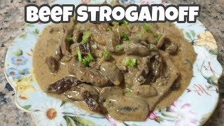 Easy Beef Stroganoff [upl. by Richlad]