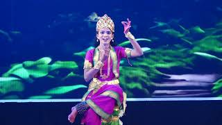 Sri Krishna Kaliya Narthanam  Sri Rama Nataka Niketan  Bharatanatyam  Keerthana and Rebecca [upl. by Evoy905]