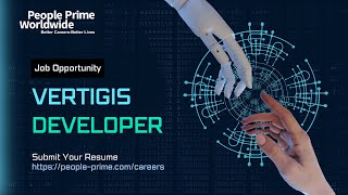 IT Job Openings  VertiGIS Developer Wanted  People Prime Jobs [upl. by Luis]