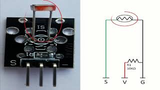 KY018 Photoresistor Module [upl. by Etteoj67]