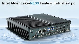 Partaker Fanless Industrial PC Intel N100 Dual Lan Dual HDMI [upl. by Hailahk]