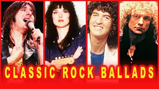 Rock Ballads  Greatest Power Ballads  Foreigner Journey REO Speedwagon Heart Steve Perry [upl. by Dovev278]