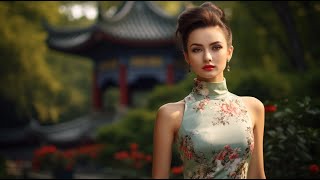 Classic Cheongsam Dresses  Eastern Beauty Lookbook  Exotic Ladies Outfits [upl. by Kahaleel]