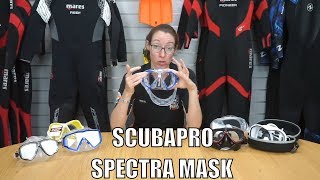 Scubapro Spectra Mask REVIEW [upl. by Arianie9]