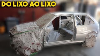 REFORMA FEITA EM CASA GOL 2001  DO LIXO AO LUXO Episódio 03 [upl. by Rdnaskela]