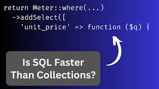 Laravel SubSelect Example addSelect VS Collection Map [upl. by Archie]