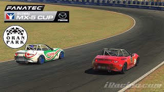 iRacing  Oran Park Raceway  South  Fanatec Global MX5 Cup [upl. by Blair568]