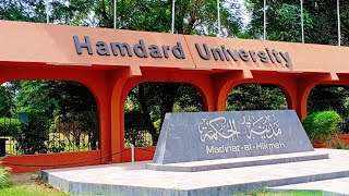 Hamdard University Karachi Main Campus [upl. by Ynaffat]