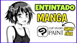 COMO DIBUJAR MANGA EN CLIP STUDIO PAINT FACIL  curso de dibujo estilo manga [upl. by Icul828]