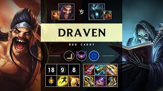 Draven ADC vs Karthus Unstoppable  EUW Master Patch 1422 [upl. by Anileh]