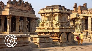 The Ruins of Hampi Karnataka India Amazing Places 4K [upl. by Adnole745]