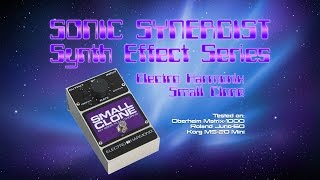 Effects on Synths EHX Small Clone Chorus Synthesizer Demo [upl. by Rehpotsihc]