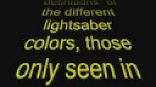 What colour lightsaber is for you [upl. by Leirud]