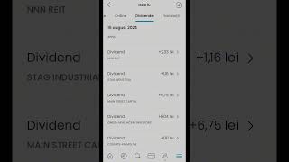Dividende August 2024 bursa dividende dividendstocks investitii bursa actiuni [upl. by Bechler689]