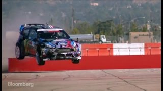 Watch Stunt Driver Ken Blocks JawDropping Skills [upl. by Adikam]